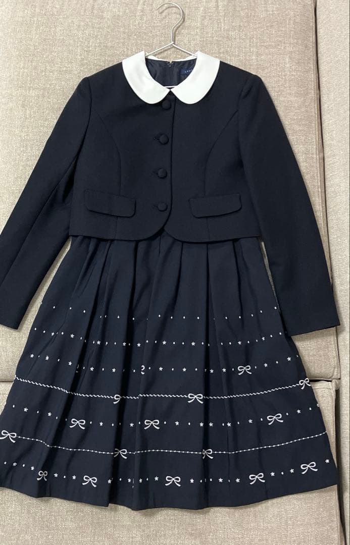 CHOPIN deux フォーマル160cm 150cm濃紺 ワンピース 卒業式 - メルカリ