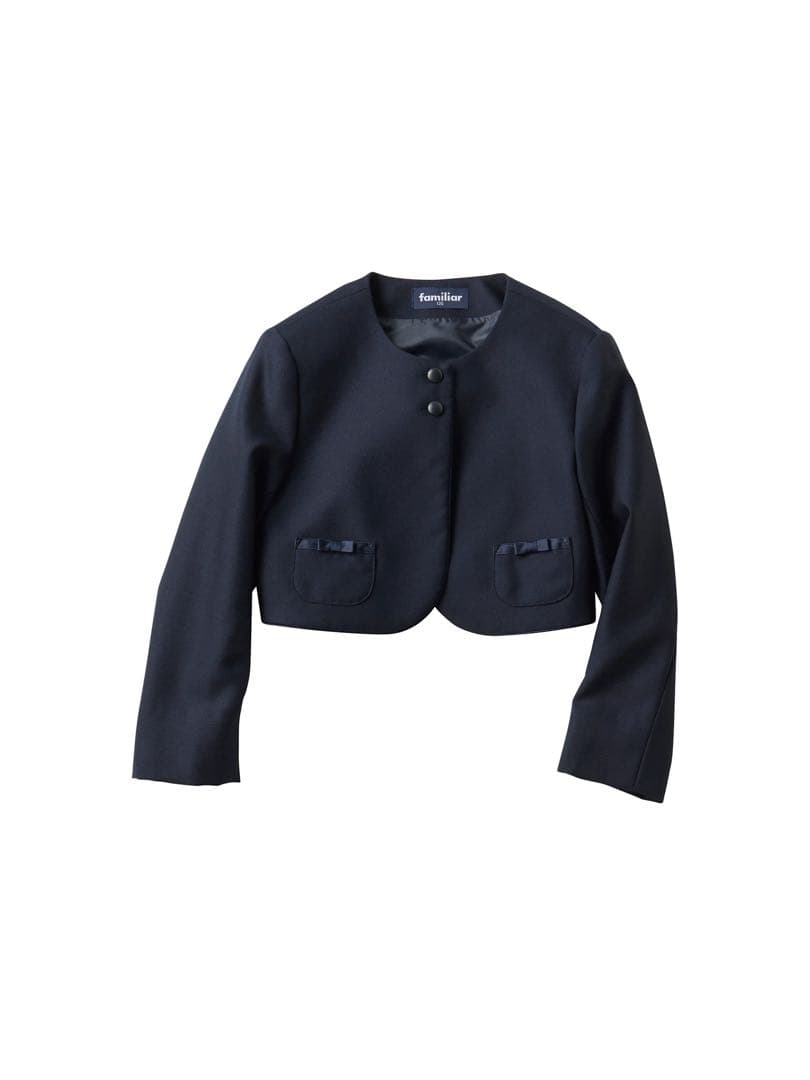 ファミリア】100ネイビージャケット - メルカリ
