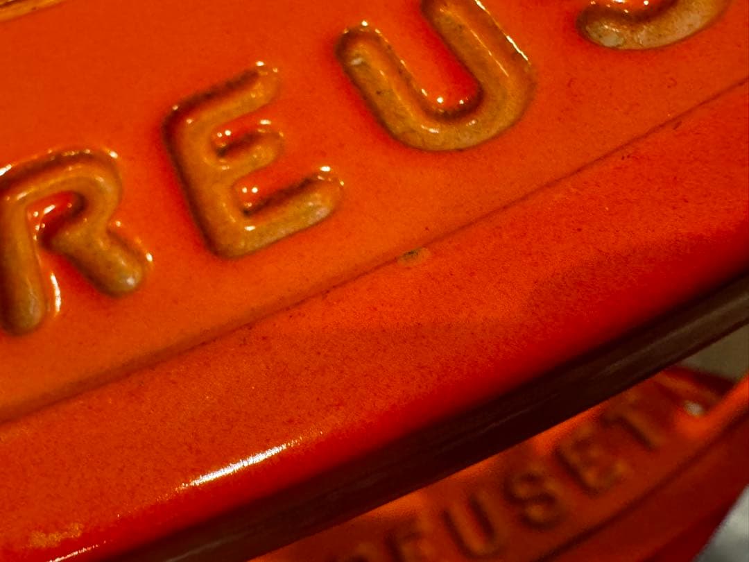 Le Creuset ル・クルーゼ 】 ポットスタンド 5段 オレンジ - メルカリ