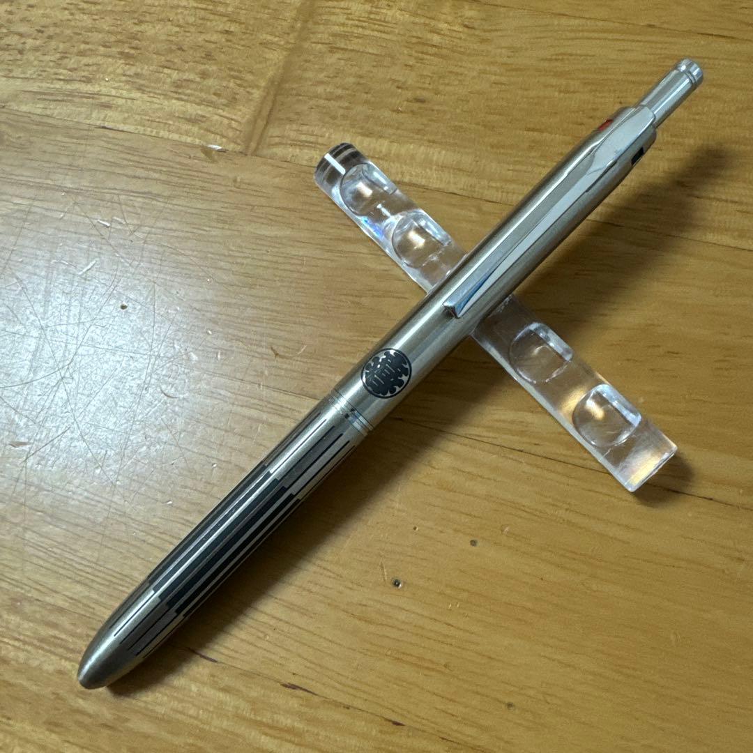 廃盤 PILOT パイロット 2+1 蝕刻 食刻 喜 ボールペン 振り子 前期