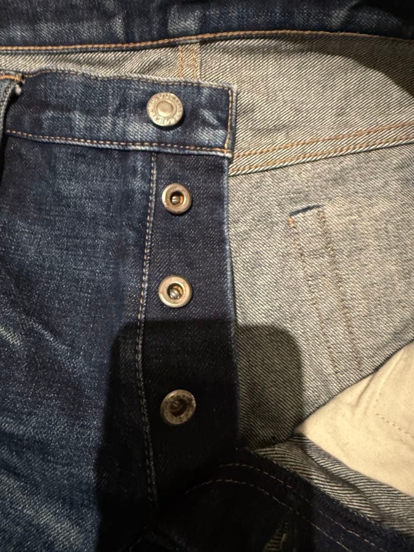 マインデニム スタンダードスリム 鬼ヒゲ 赤耳 野口強 - メルカリ