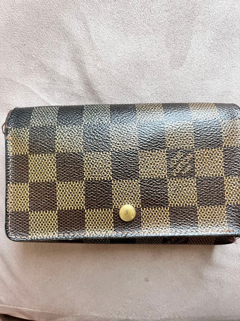 Louis Vuitton チェック柄 長財布 - メルカリ
