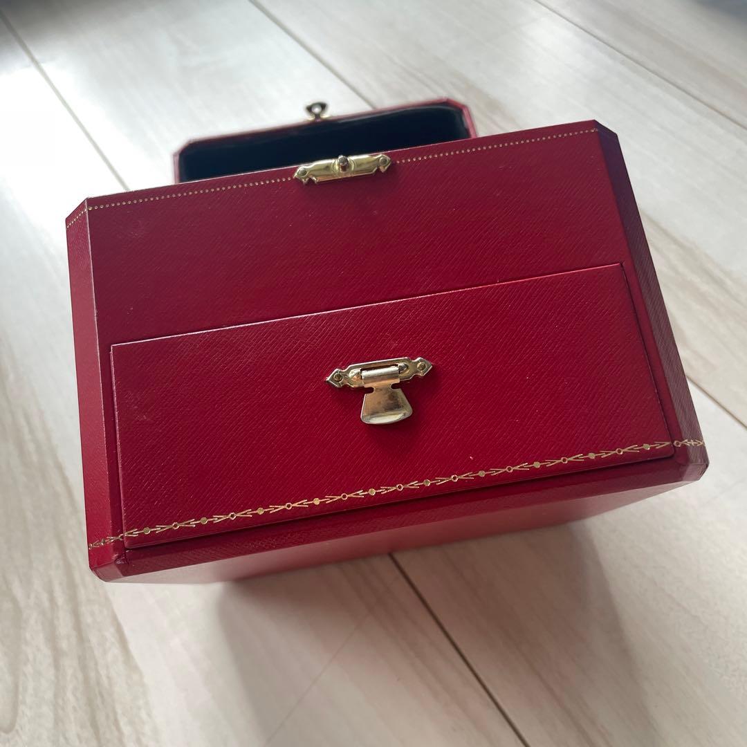 Cartier カルティエ 時計ケース ジュエリーボックス 2段 アレンジ済