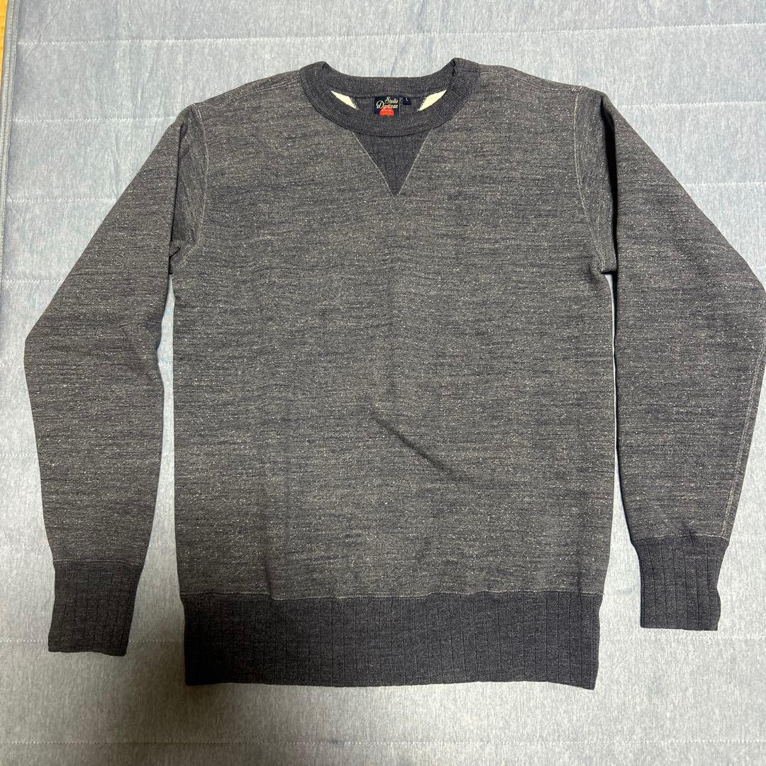 貴重】ダルチザン 和歌山吊り編み 両Vスウェット スヴィンゴールド 杢