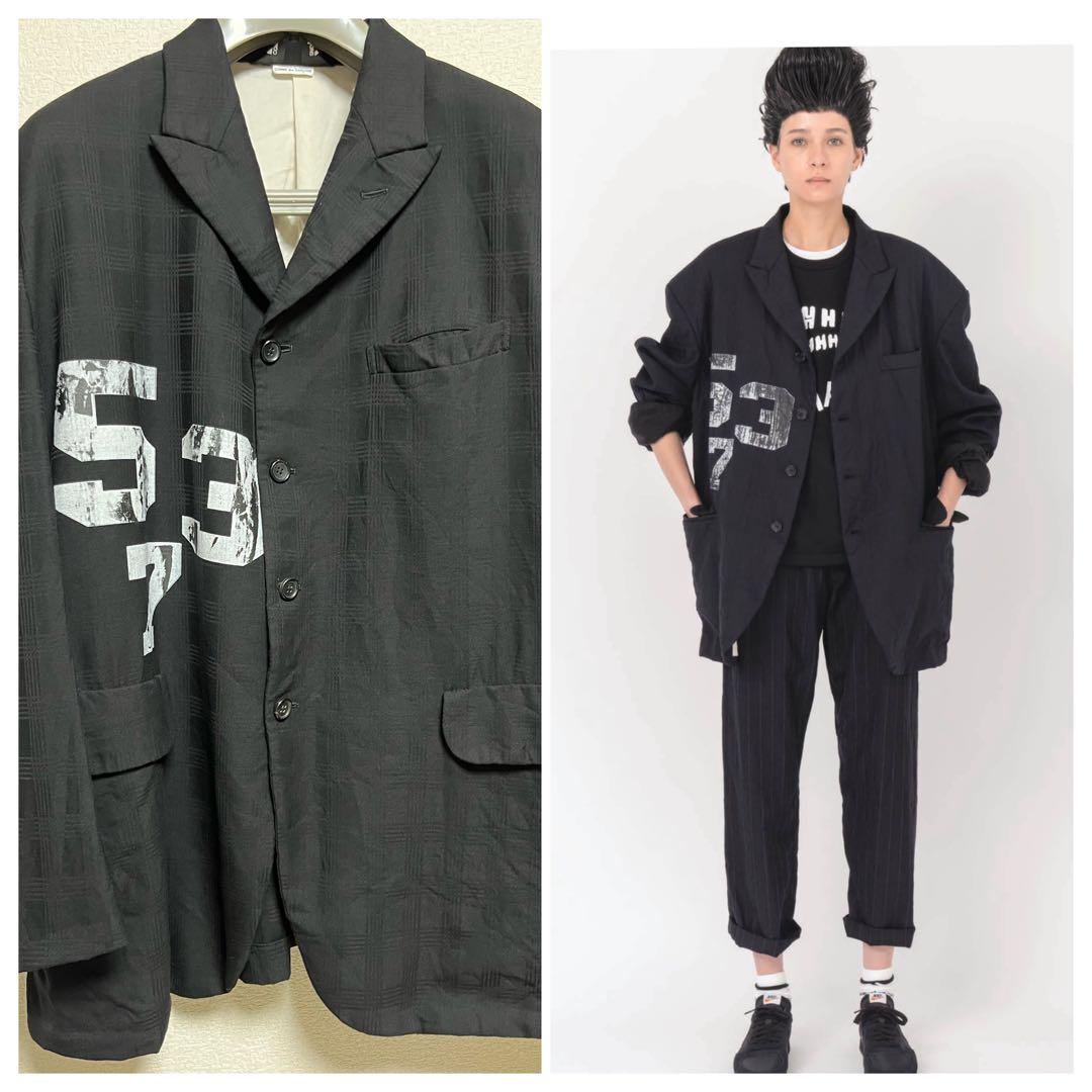 BLACKcomme des garçonsビッグシルエットジャケットL早い者勝 COMME des GARCONS(コムデギャルソン) 14SS swallowtail jacket 燕尾
