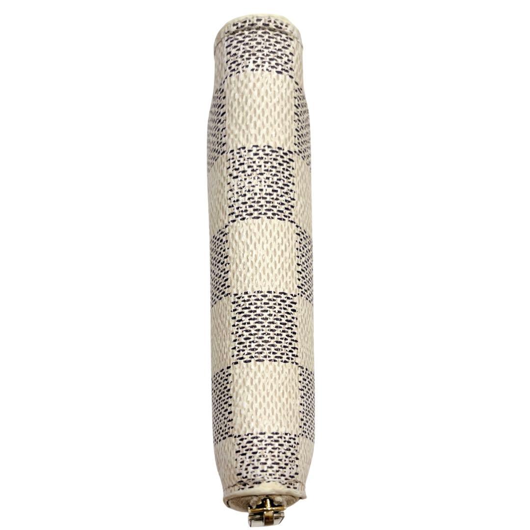 ルイヴィトン コインケース ジッピーコインパース アズール 白 N63069