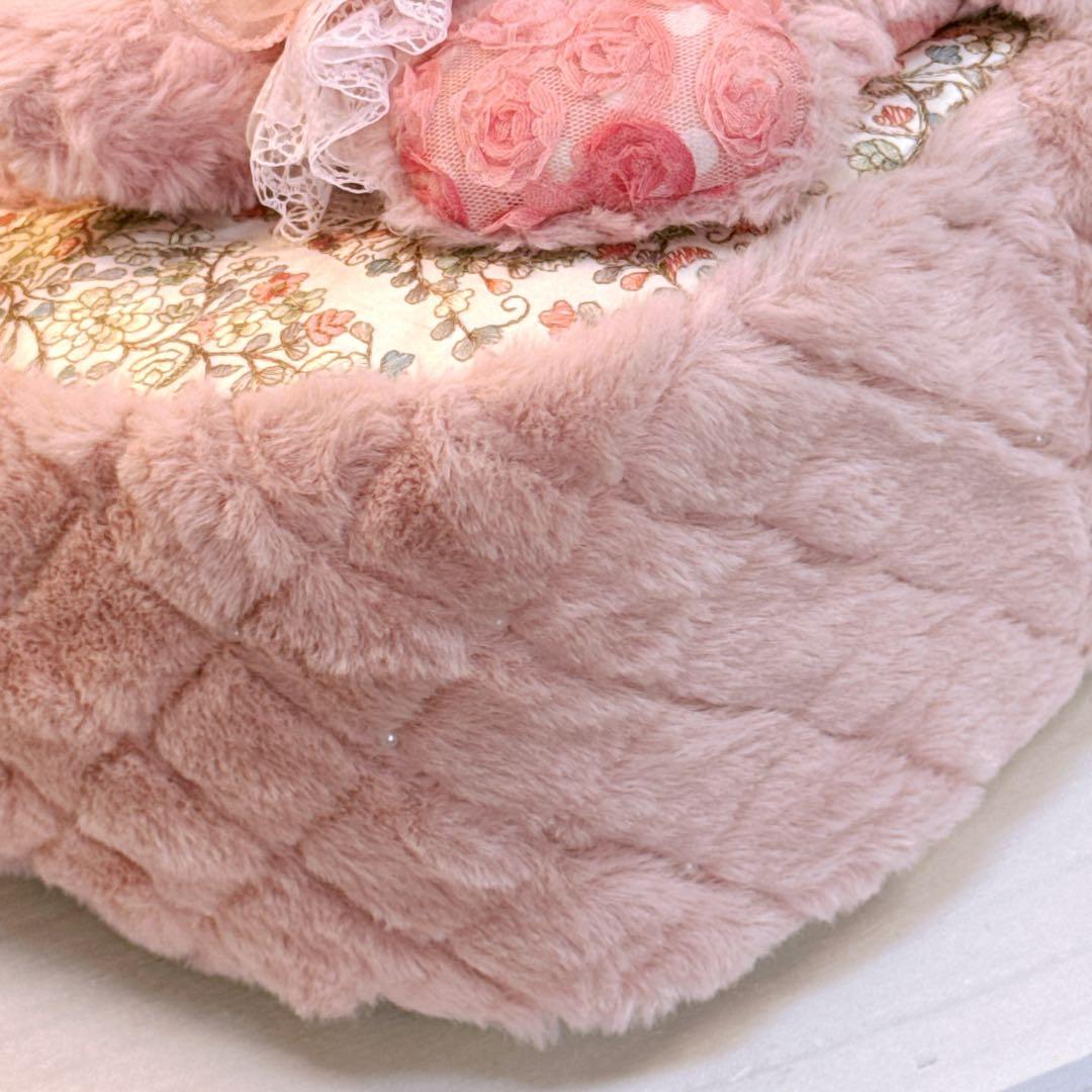 コヤンイサムチョン新作うさ着ぐるみルミちゃんのインド刺繍ラウンド