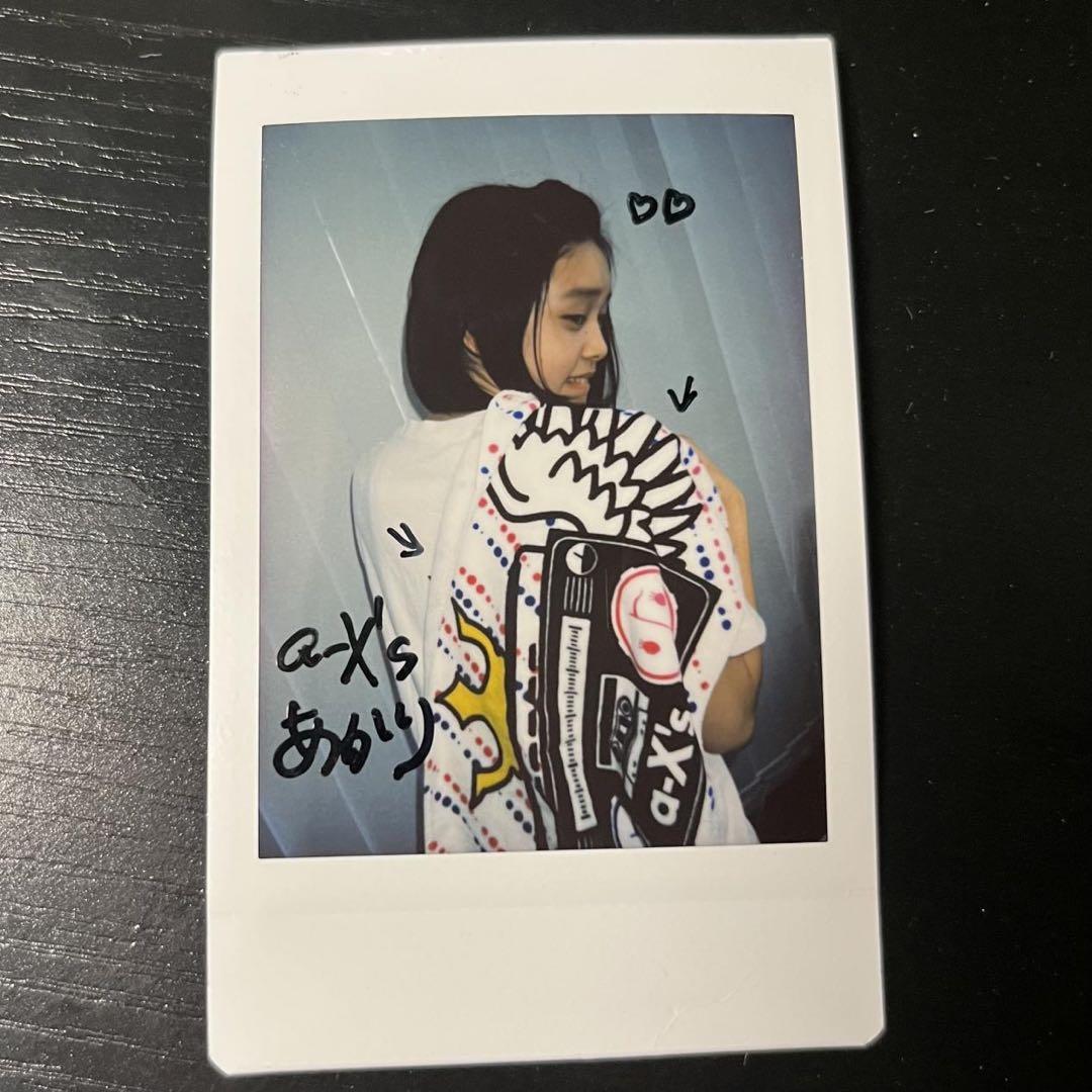 髙石あかり a-X's アクロス 直筆サイン入りチェキ - メルカリ