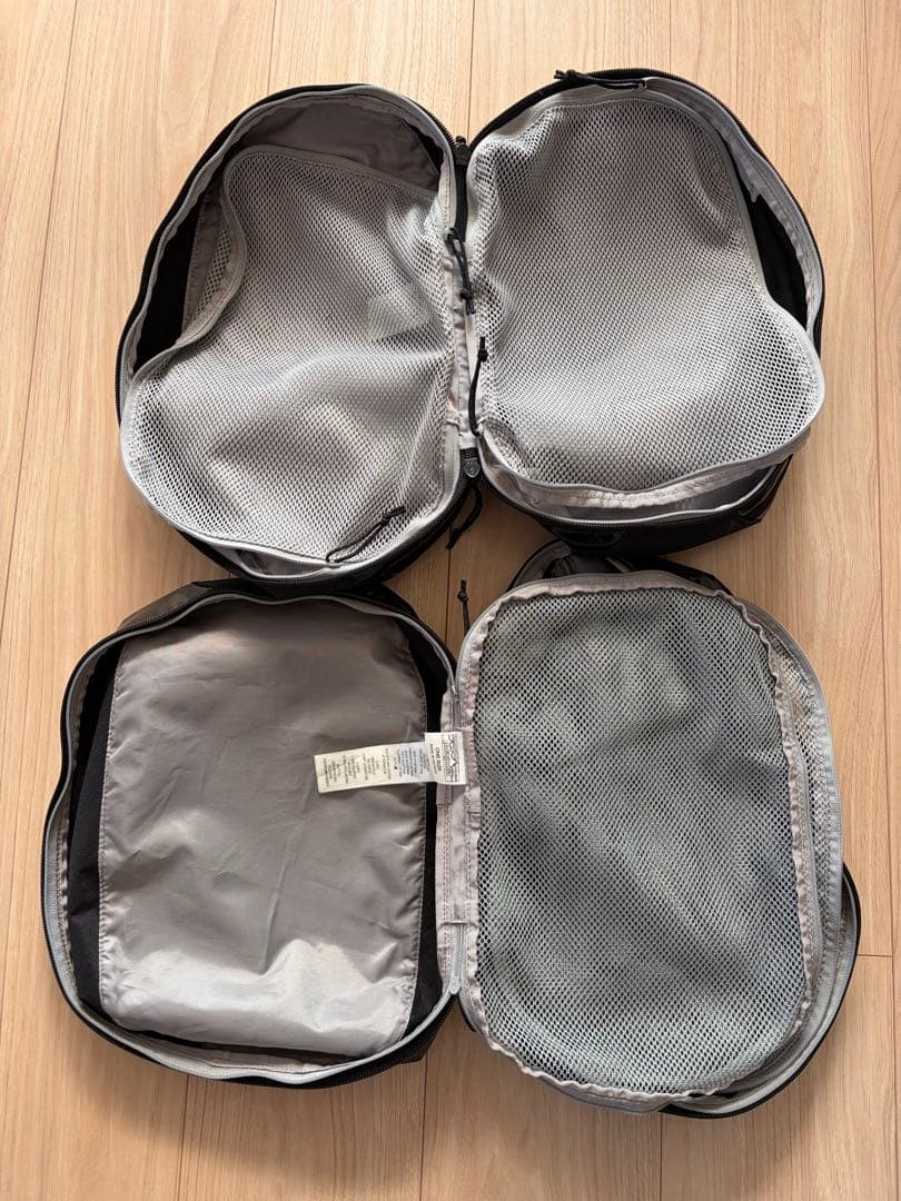 美品】パタゴニア ブラックホールパッキングキューブ・ラージ 10L 2個