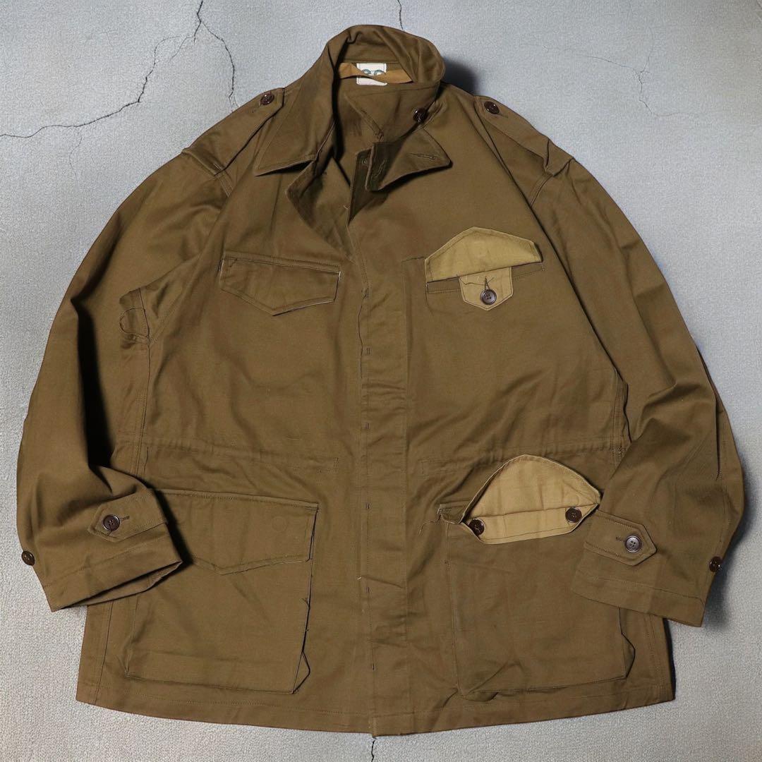 未使用★60s★フランス軍★M47 後期ミリタリージャケット★HBT★26★XL 未使用☆60s☆フランス軍☆M47 後期ミリタリージャケット☆HBT☆XL☆26