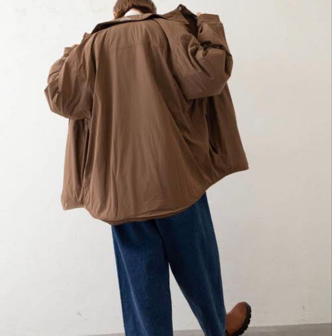 美品 【AUTRY】 PADDED SHIRT JACKET L ブラウン B - メルカリ