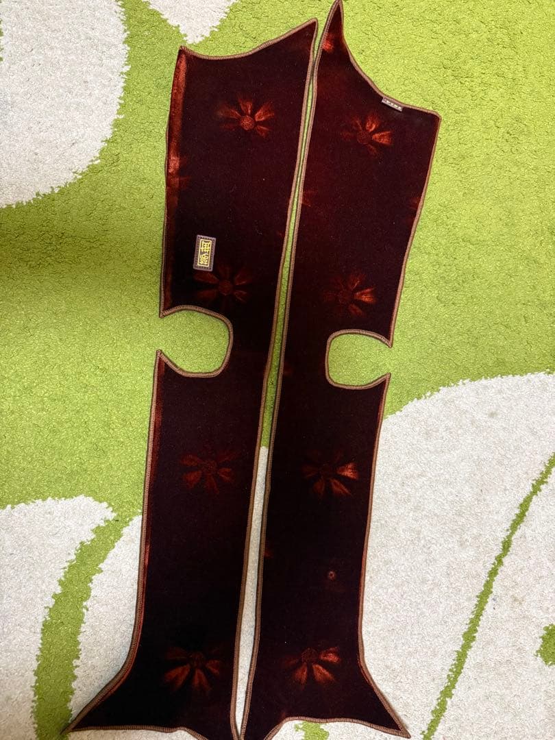 17スーパーグレート用 モケットフラワー ピラーカバー セット 17スーパーグレート用 モケットフラワー ピラーカバー セット エンジ