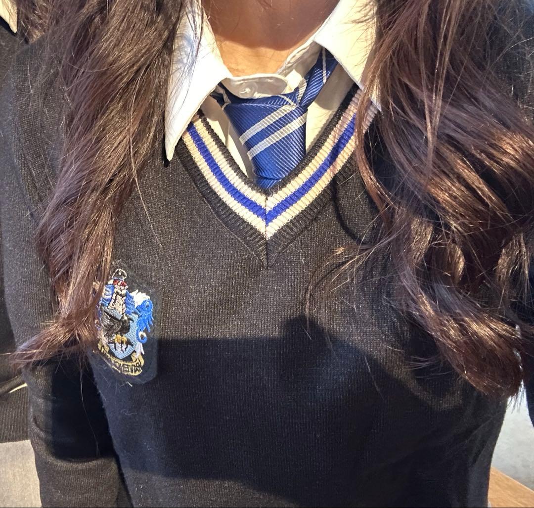 ハリーポッター 制服 セーター レイブンクロー ネクタイ付き 即日発送