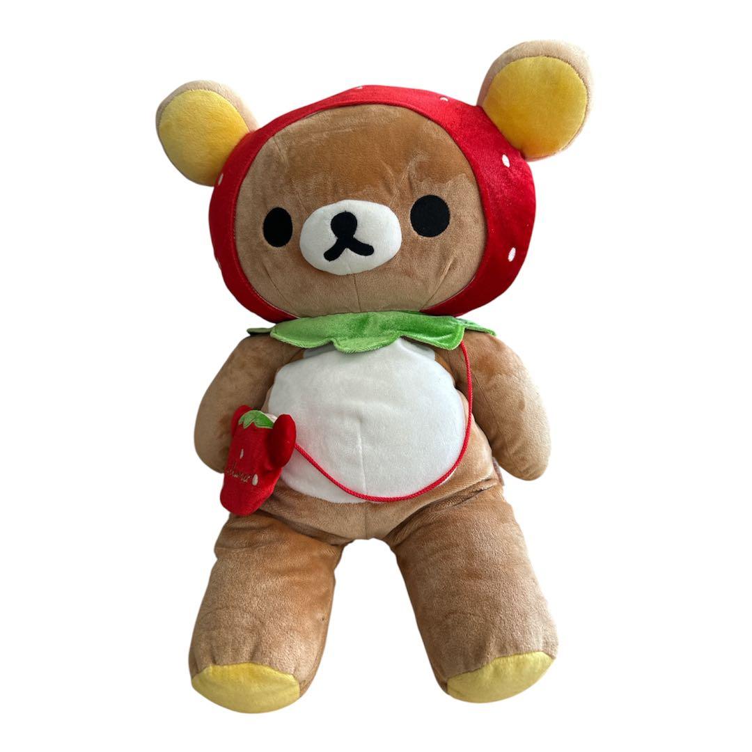 希少品 サンエックス リラックマ イチゴ ぬいぐるみ 受注生産品