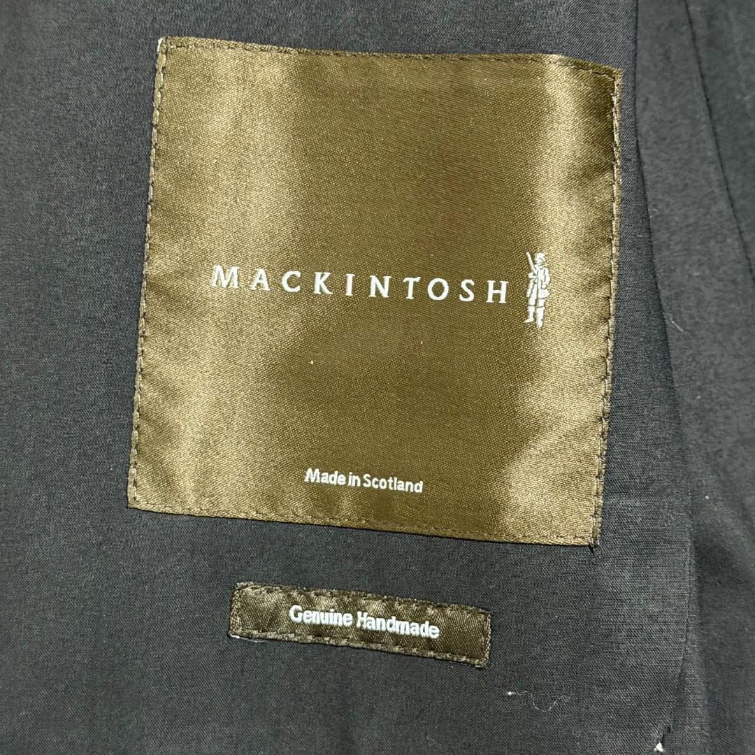 16063✨良品✨マッキントッシュ トレンチコート ロゴボタン レオパード柄