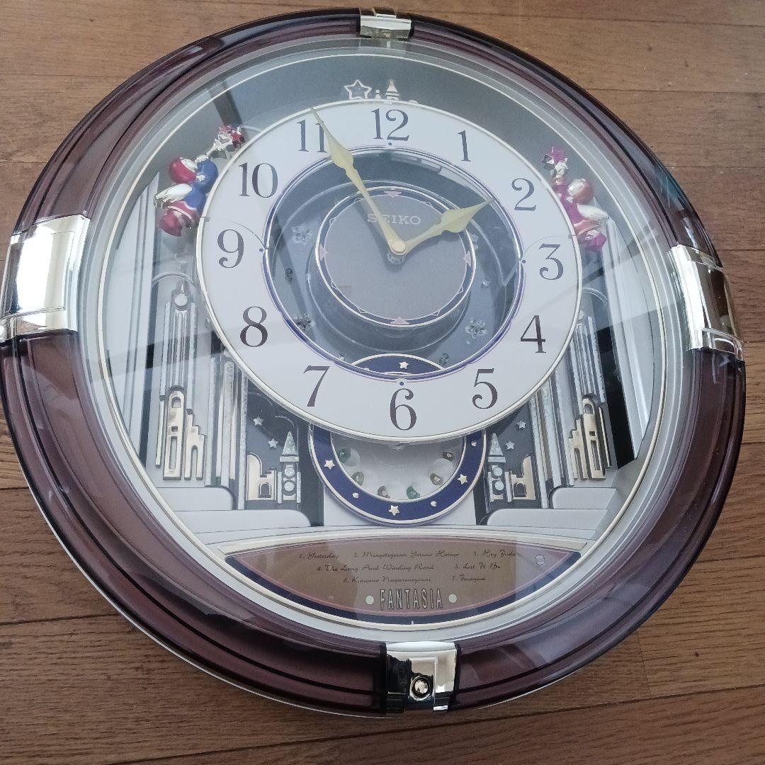 完動品 セイコー ファンタジア re549g からくり時計 - メルカリ