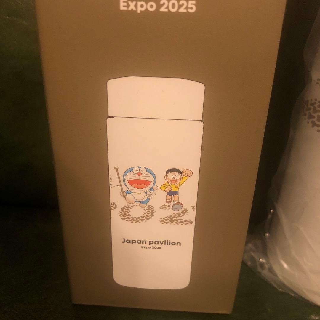 新品未使用大阪関西万博 日本館 ドラえもん ステンレスボトル 0.3L