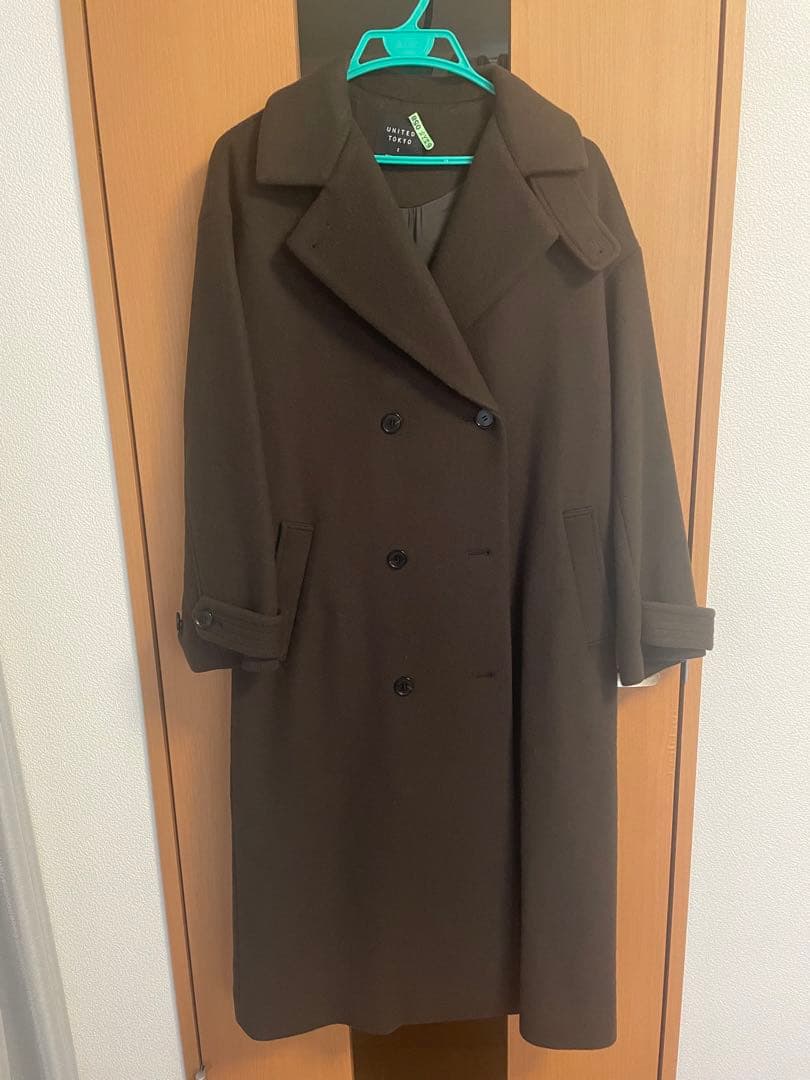 UNITED TOKYO ダブルビッグカラー3WAYスタンドコート - メルカリ