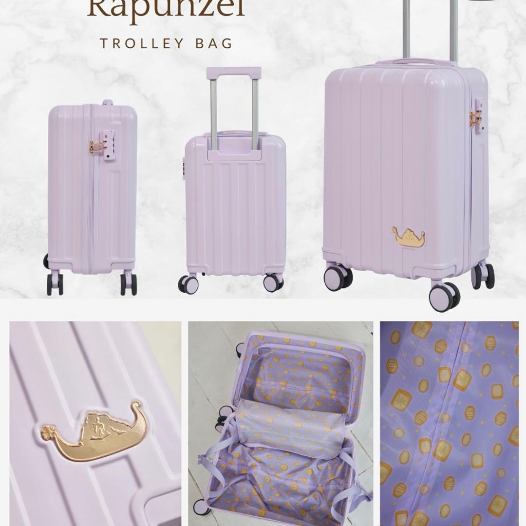 ちはるさんコラボ ラプンツェル キャリーケース 5点セット - メルカリ