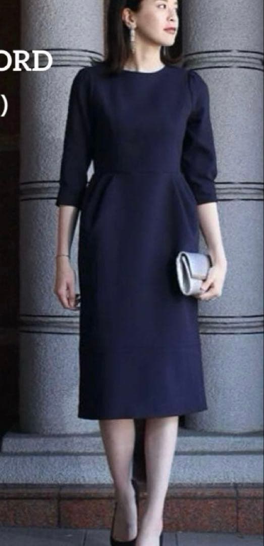 CELFORD セミコクーン タックタイト ワンピース セレモニー 卒入学