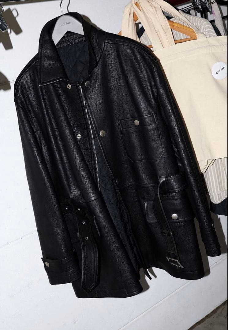 田中オム COMME des GARCONS HOMME leather - メルカリ