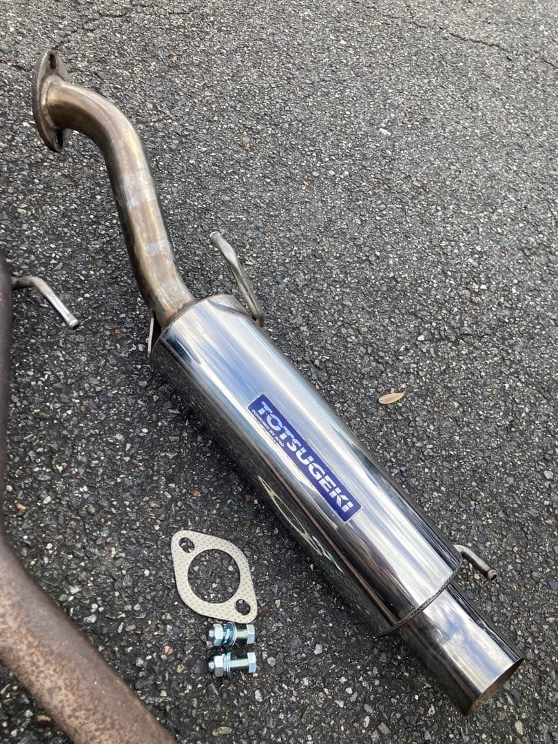 ジムニーJB23アピオ トツゲキマフラー - メルカリ
