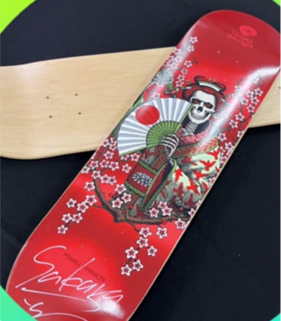 直筆サイン入り】金メダリスト 四十住さくら スケートボード デッキ