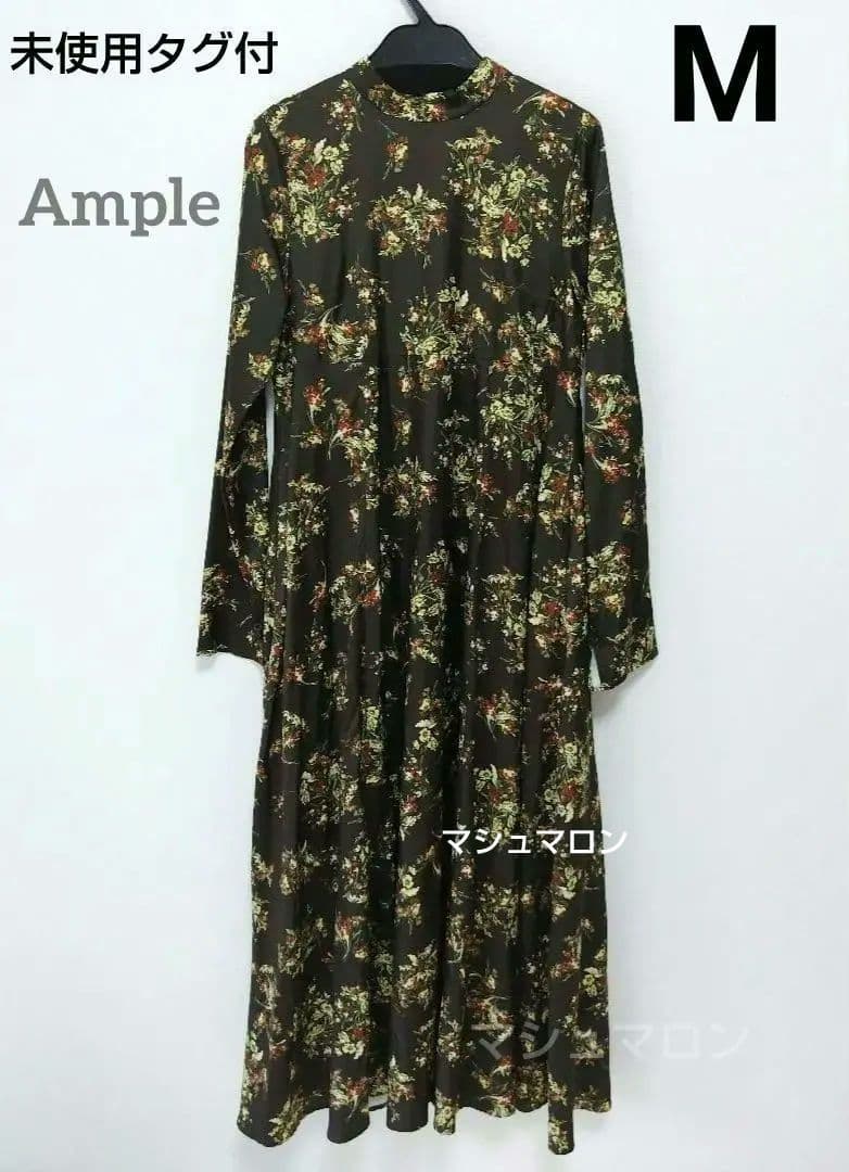 新品タグ付♡アンプル ヤマダヤ ボタニカルプリントバックオープン