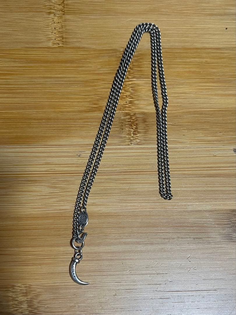 Cholos チョロス　ネックレス EAGLE CLOW シルバー Mens Iced Out CZ Silver Plated Eagle Pendant 20 inch Rope Chain