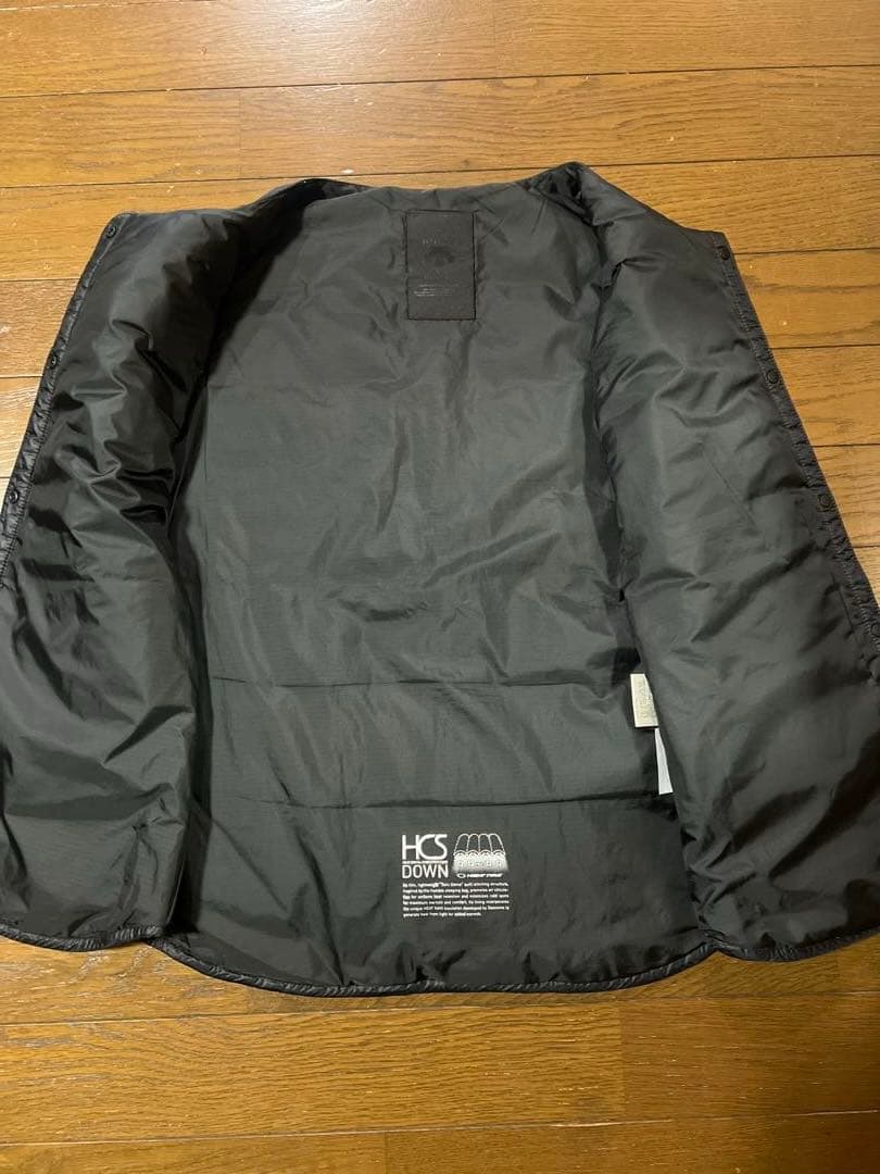 豆腐メンタルさん専用 デサント オルテライン ダウンベスト ブラック M