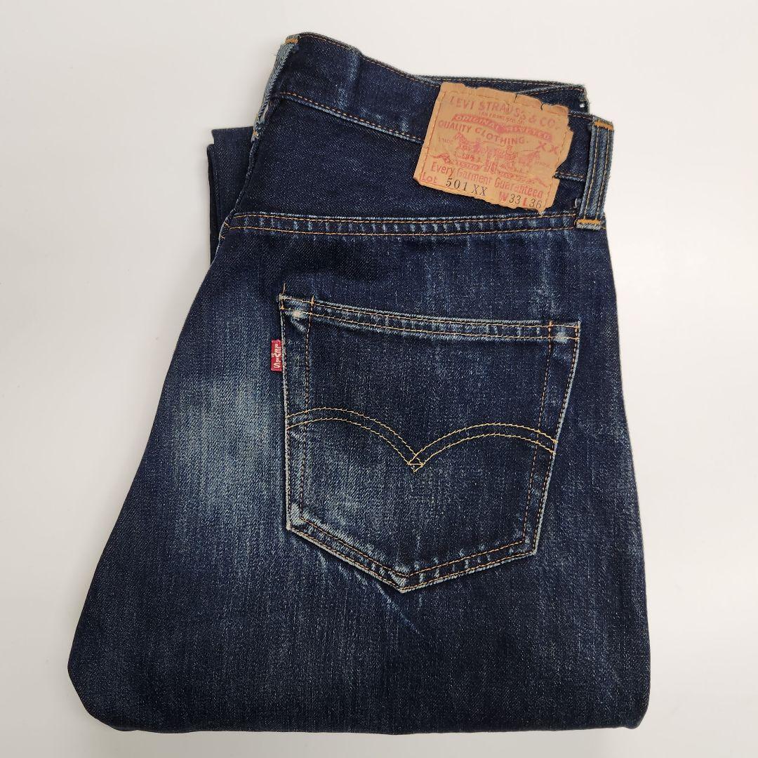 リーバイス LEVI'S 501XX バレンシア製 米国製 濃紺 美品 W33 - メルカリ