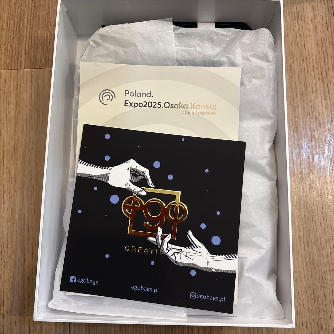 未使用】大阪万博 ポーランドパビリオン ショルダーバッグ ego