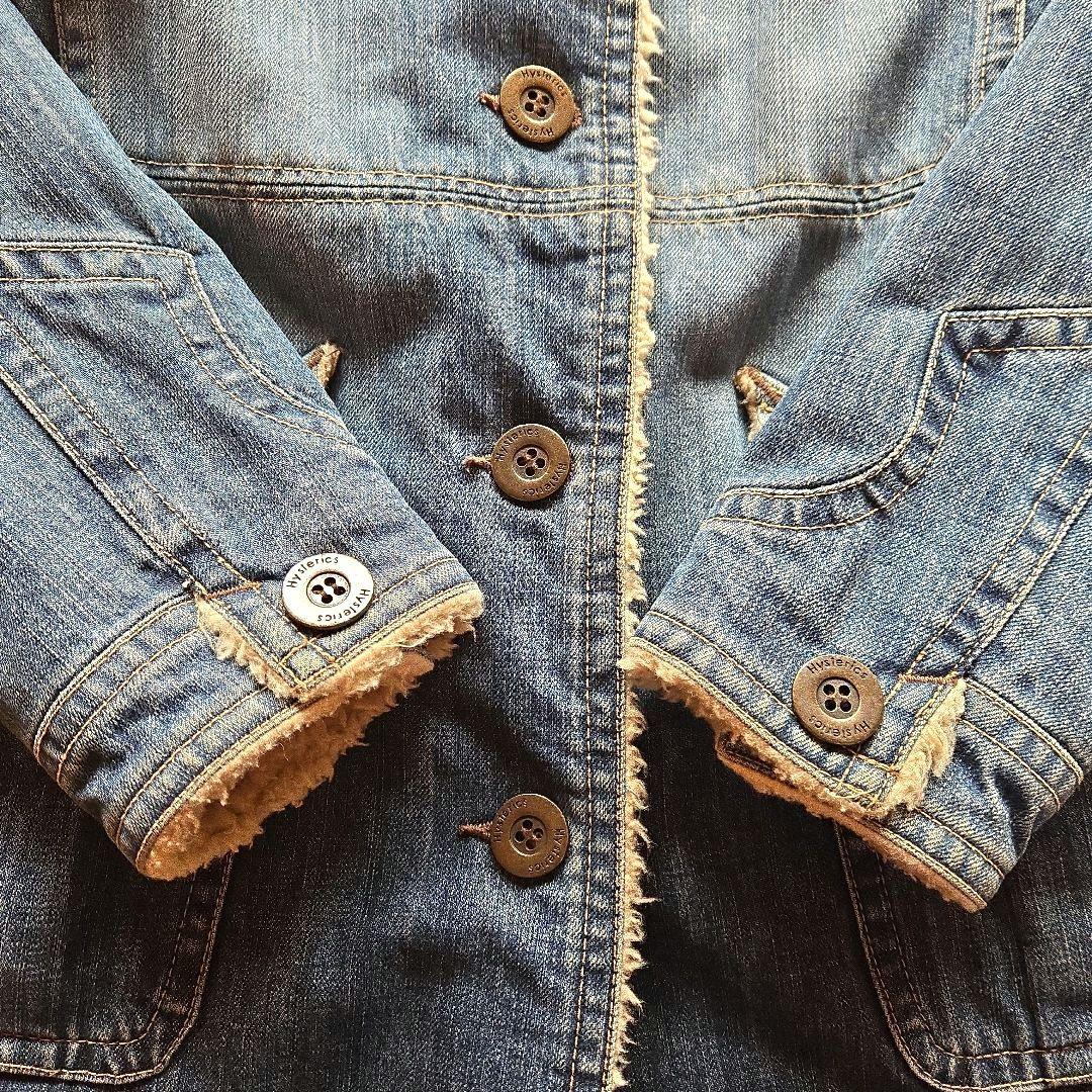 HYSTERICS ヒステリックグラマー デニムコート ボアジャケット y2k