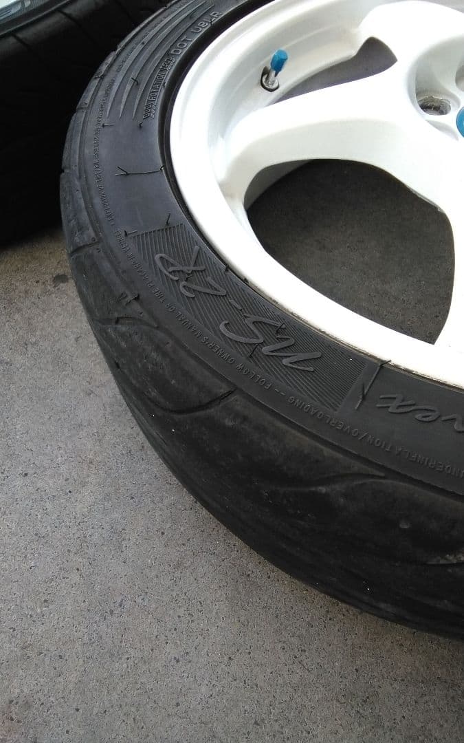 A-TECH 5本スポークにハイグリップ ネオバ/NS-2R エッセで使用 - メルカリ