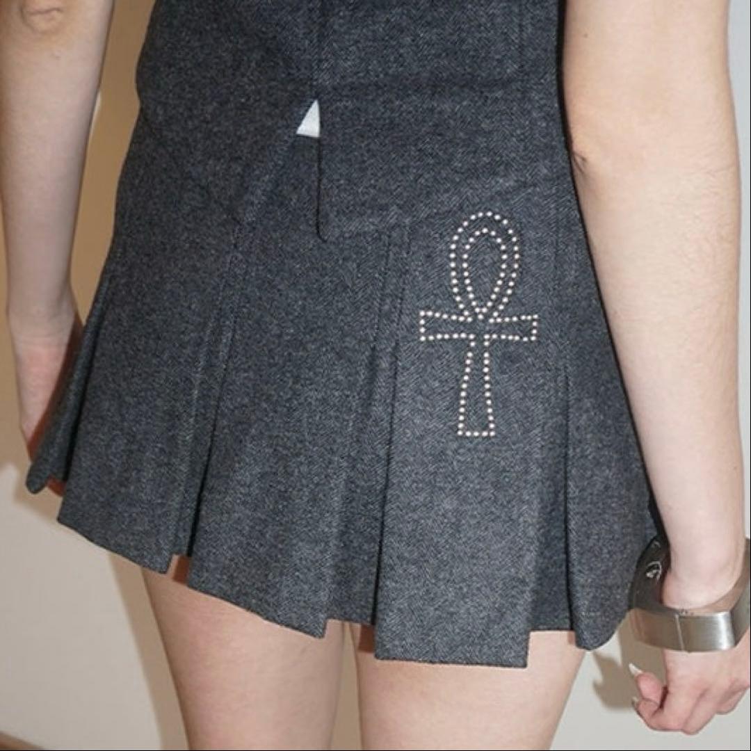 sculptor スカート Wool Micro Wrap Skirt Wool Micro Wrap Skirt Gray – SCULPTOR JAPAN