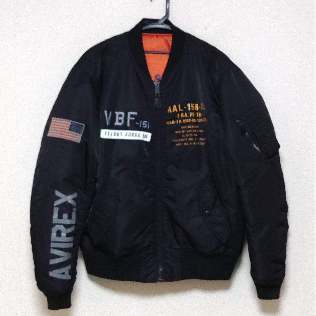 アヴィレックス MA-1『U.S.S VBF-151』マスコットバード刺繍 3L - メルカリ