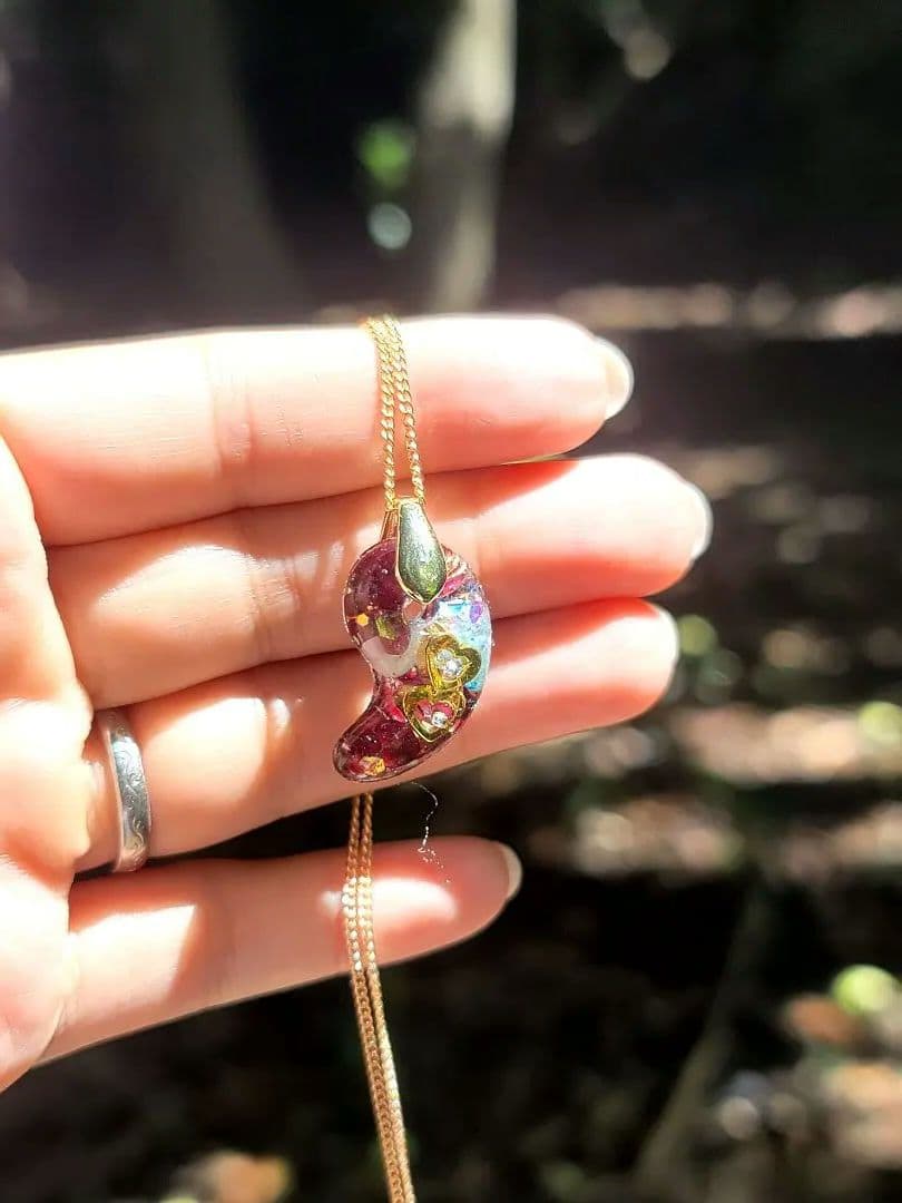 特殊369勾玉言霊ハートネックレス セミオーダーメイド・ペアネックレス 006N-KS-GMPK(SU) | ペア