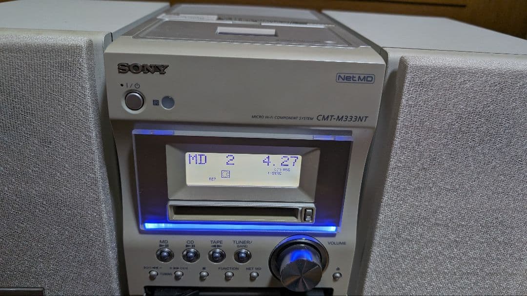 MDコンポ SONY ソニー CMT-M333NT マイクロHiFiコンポ - メルカリ