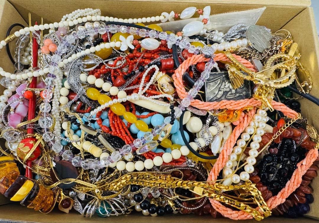 生前整理 遺品整理】指輪 ブローチ ネクタイピン カフス 他