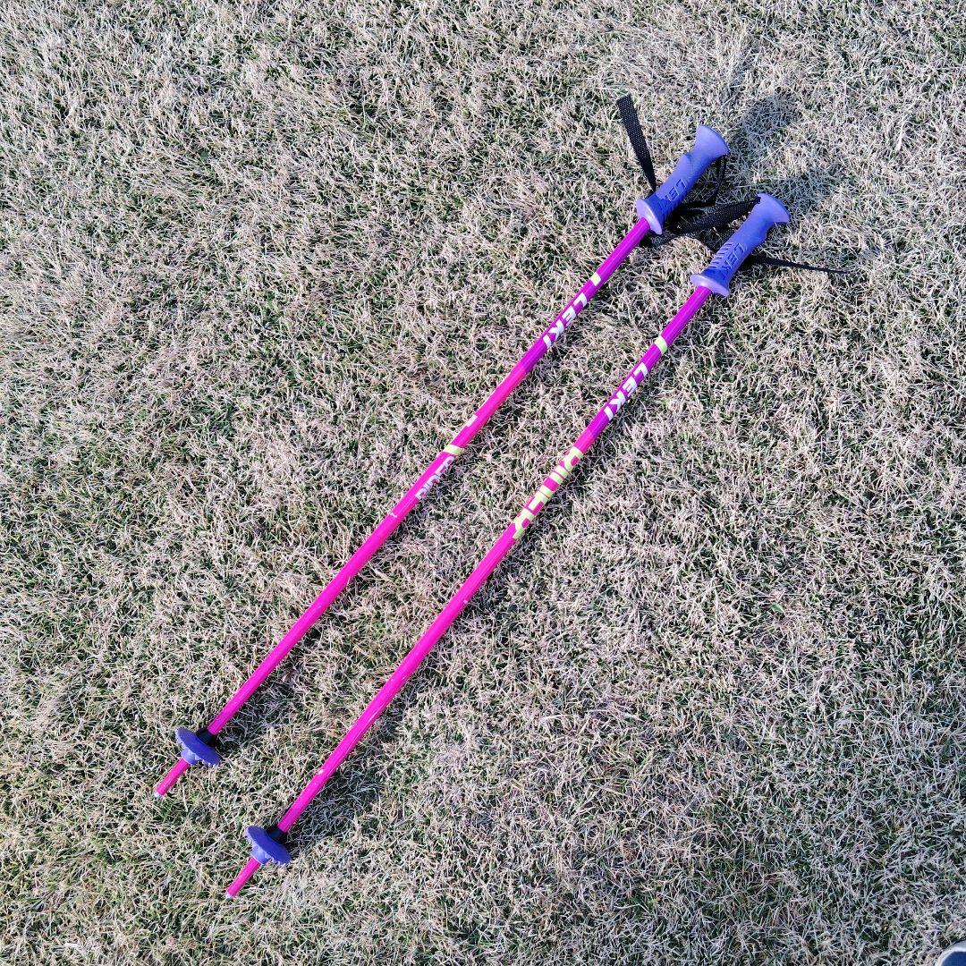 こどもスキーストック LEKI RINFR ピンク 85 - メルカリ