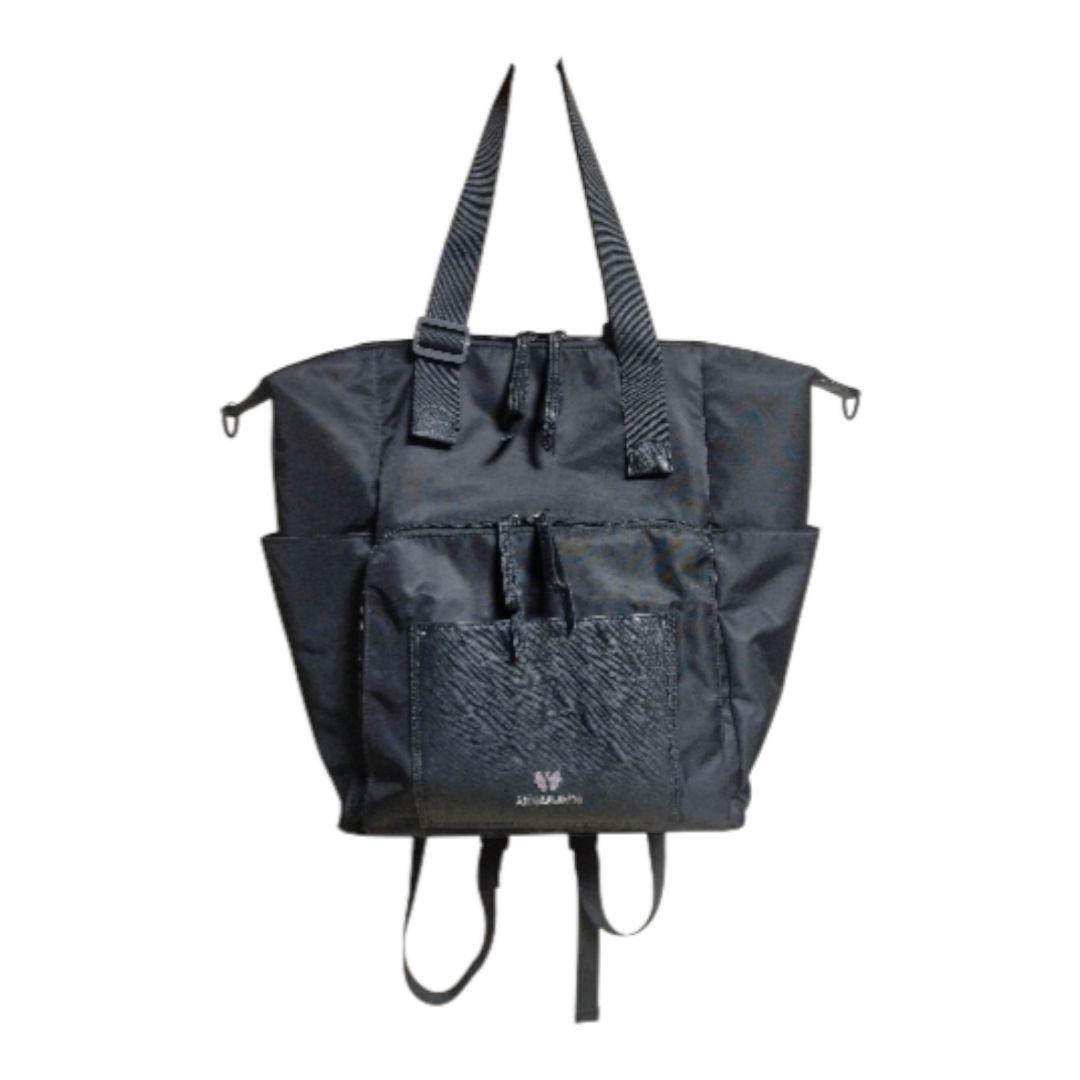 アナスイミニ　マザーズバッグ　3WAY　ブラック　黒　美品! 3WAYペアレンツバッグ（リュック） | ANNA SUI mini（アナ スイ・ミニ