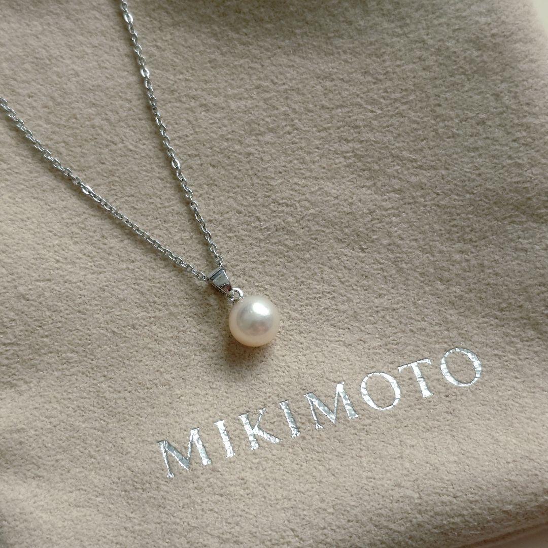 ミキモト MIKIMOTO 一粒パールネックレス 卒業式 入学式 フォーマル ミキモト MIKIMOTO 一粒パールネックレス 卒業式 入学式 フォーマル