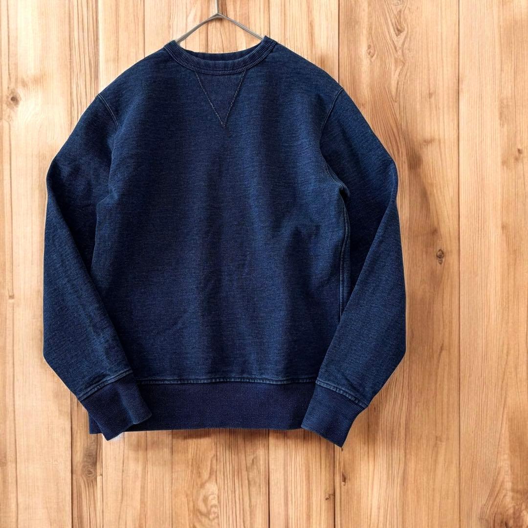 MOLTEMANI インディゴ スウェット M 15.5oz denim