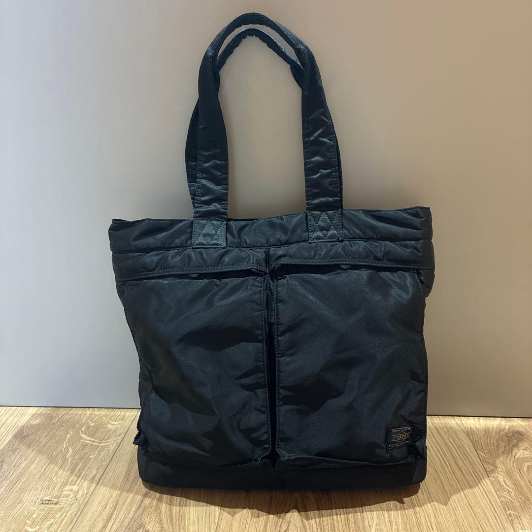 希少 ポーター タンカー トートバッグ ブラックA4収納 廃盤 ビジネス