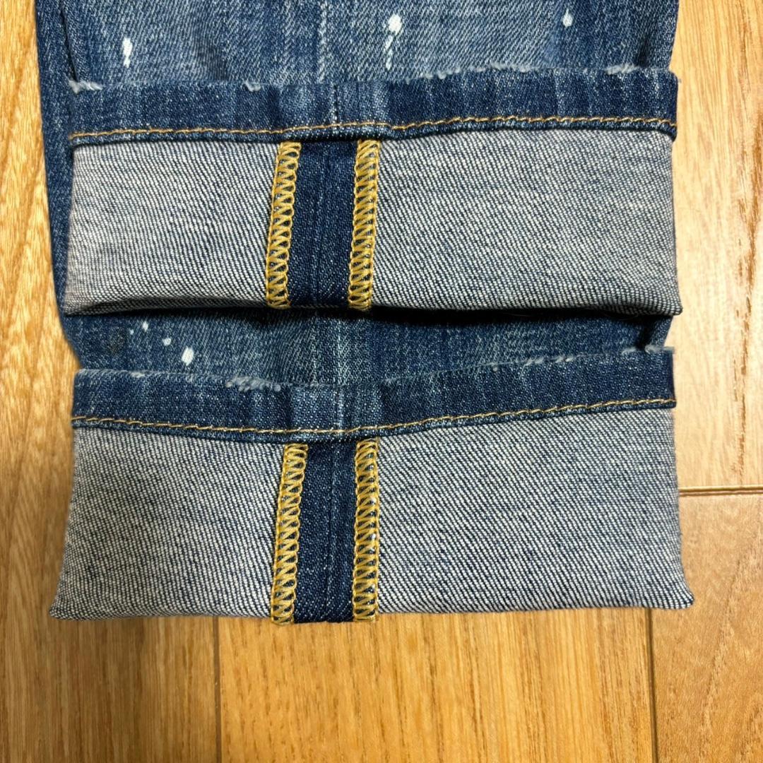 井上尚弥着用モデル DSQUARED2 スケータージーンズ ダメージデニム42