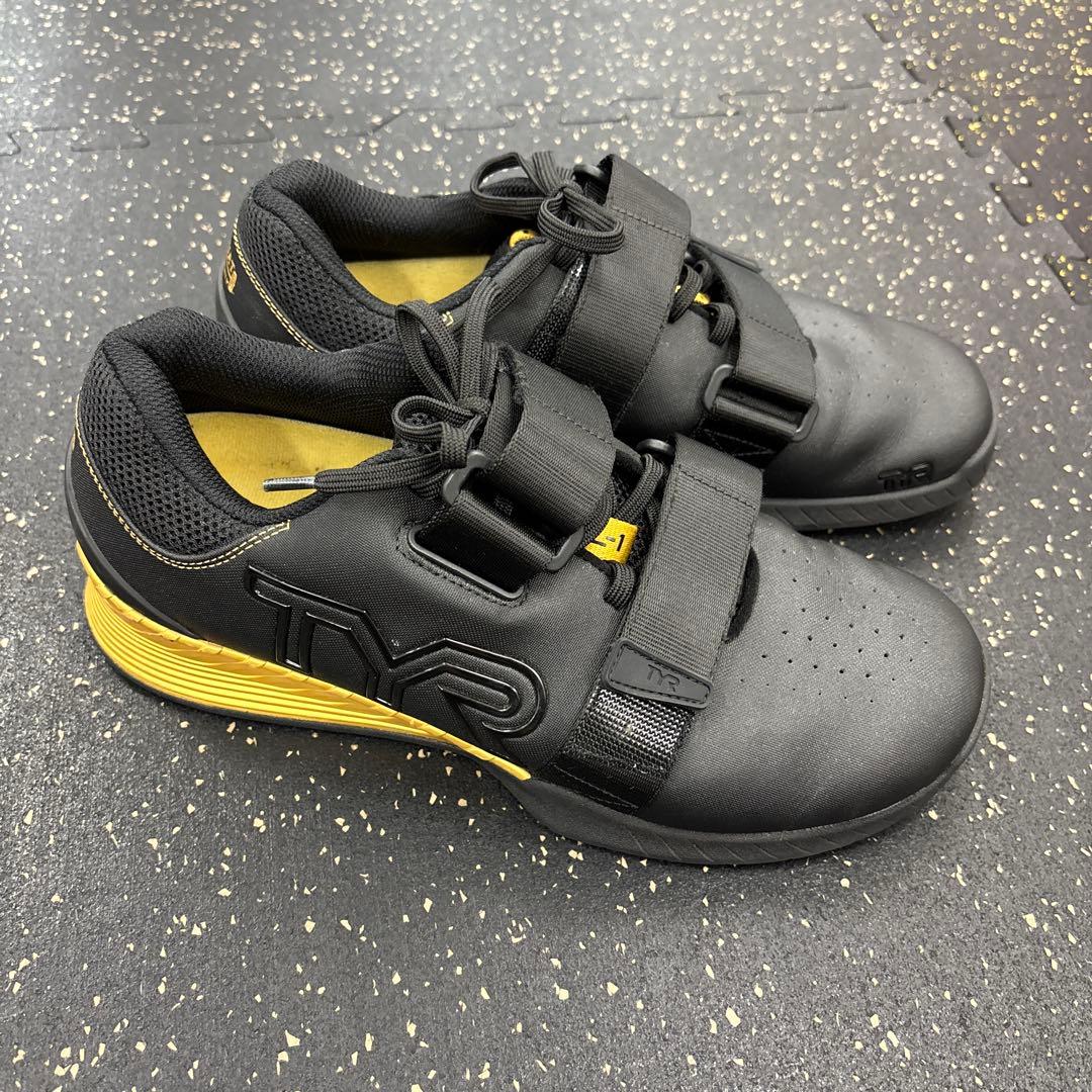 TYR L-1 トレーニングシューズ ブラック/ゴールド UNISEX TYR L-1 LIFTER | BLACK / GOLD – Randy's Shoes