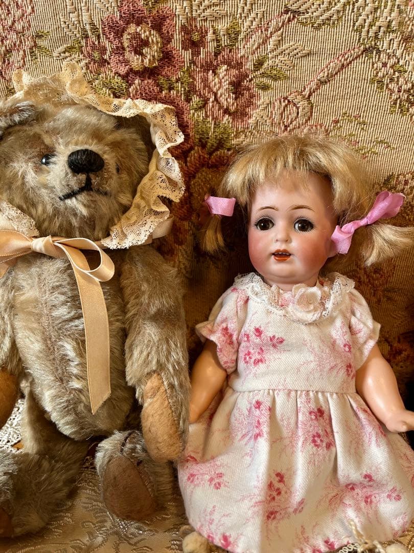 アンティークビスクドール JDKケストナー ジャーマンアンティーク,ビスクドール,ケストナー143,22cm