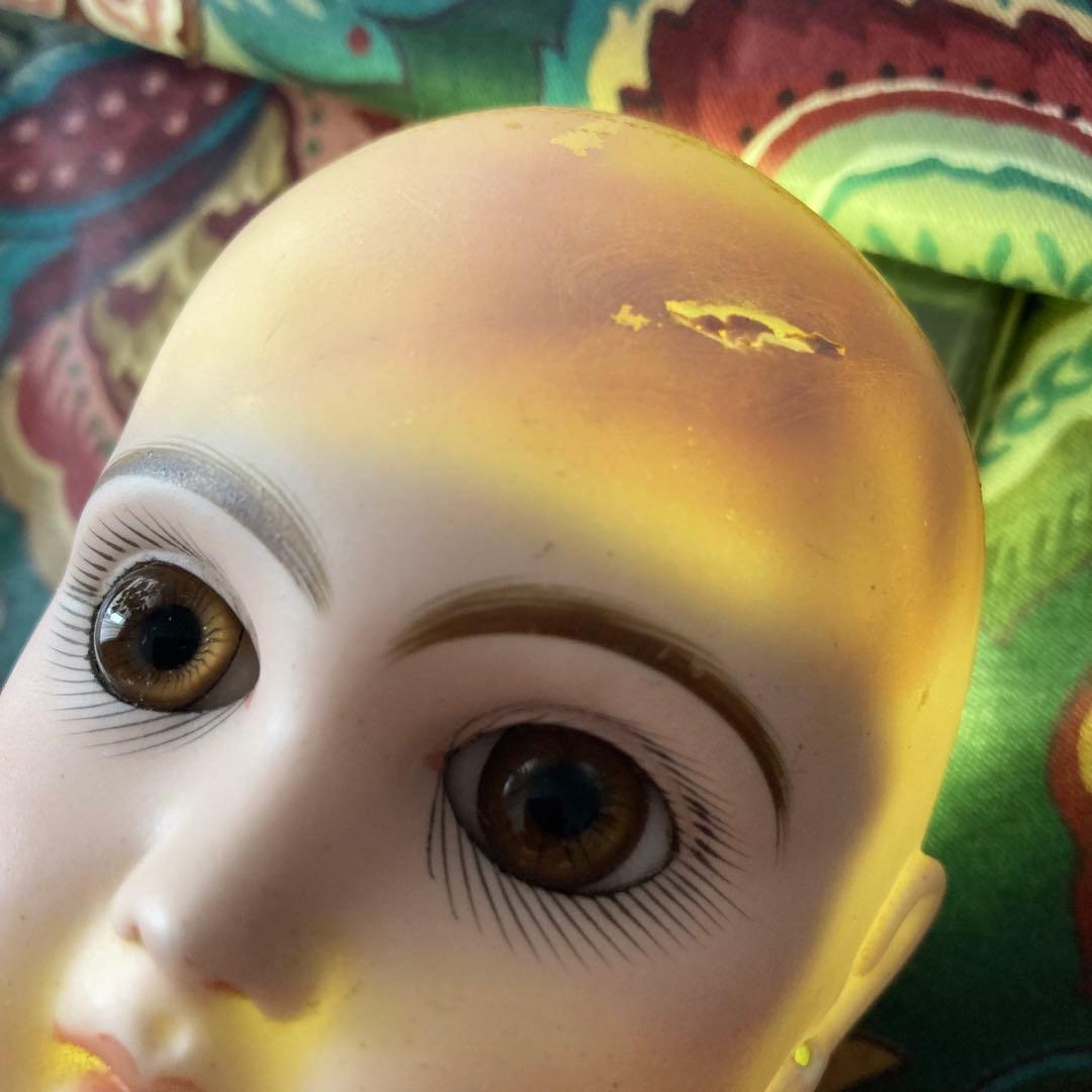 アンティークビスクドール❁.。.:* ジュモー クローズドマウス - メルカリ