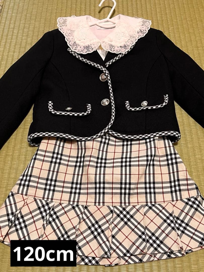 女の子】Burberry 卒園入学♡フォーマル4点セット - メルカリ