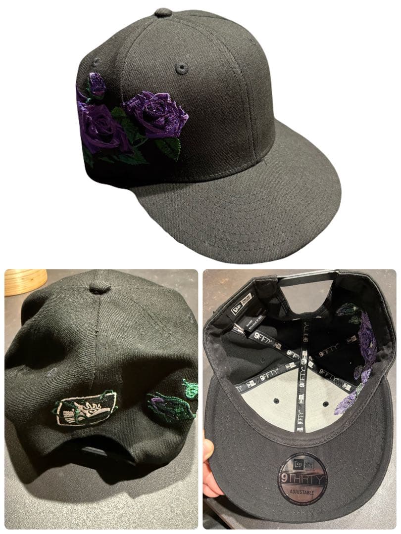 ✴︎NEW ERA プロレスエル・デスペラード ELDESPERADO 紫 薔薇 - メルカリ